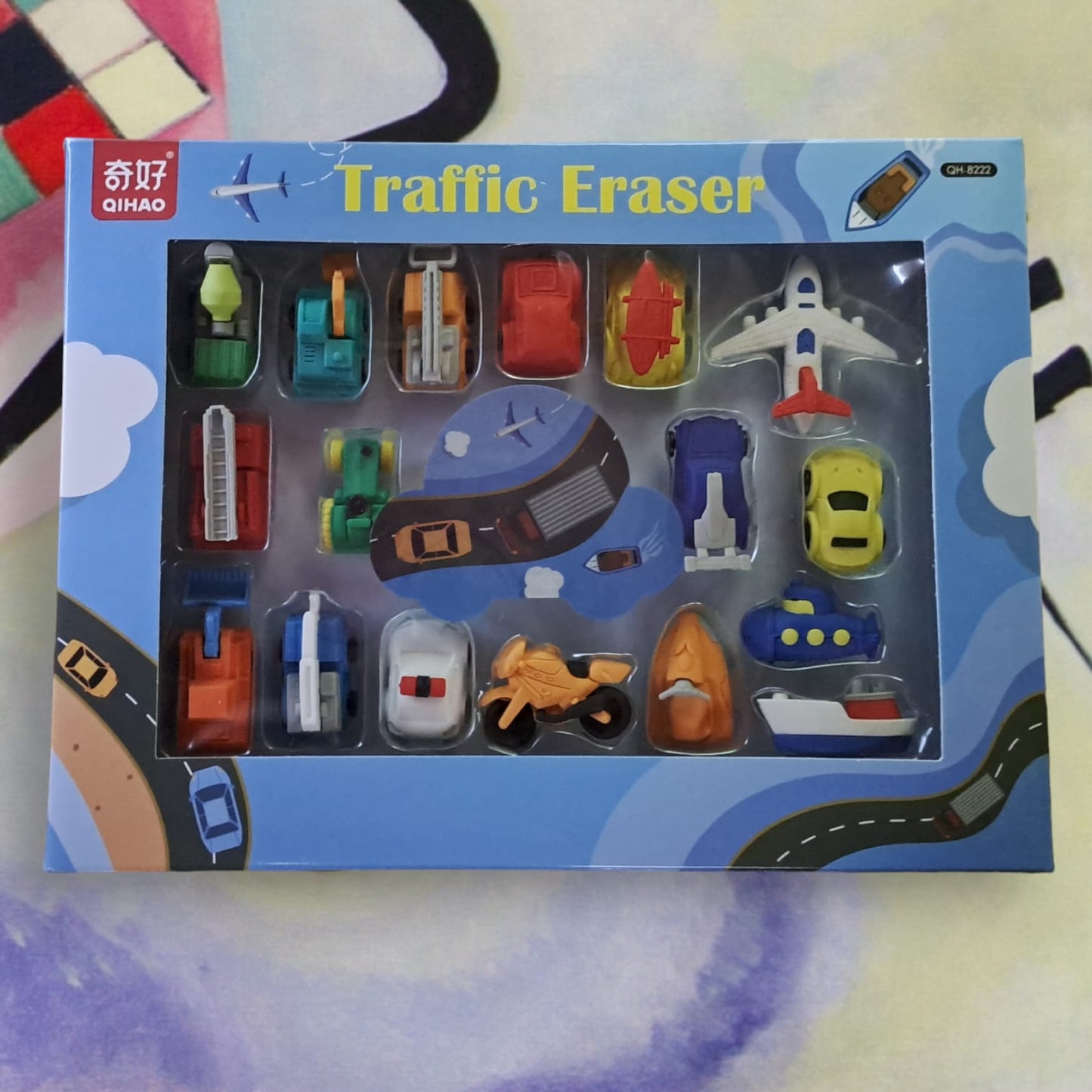 Eraser Gift Box Traffic 0025