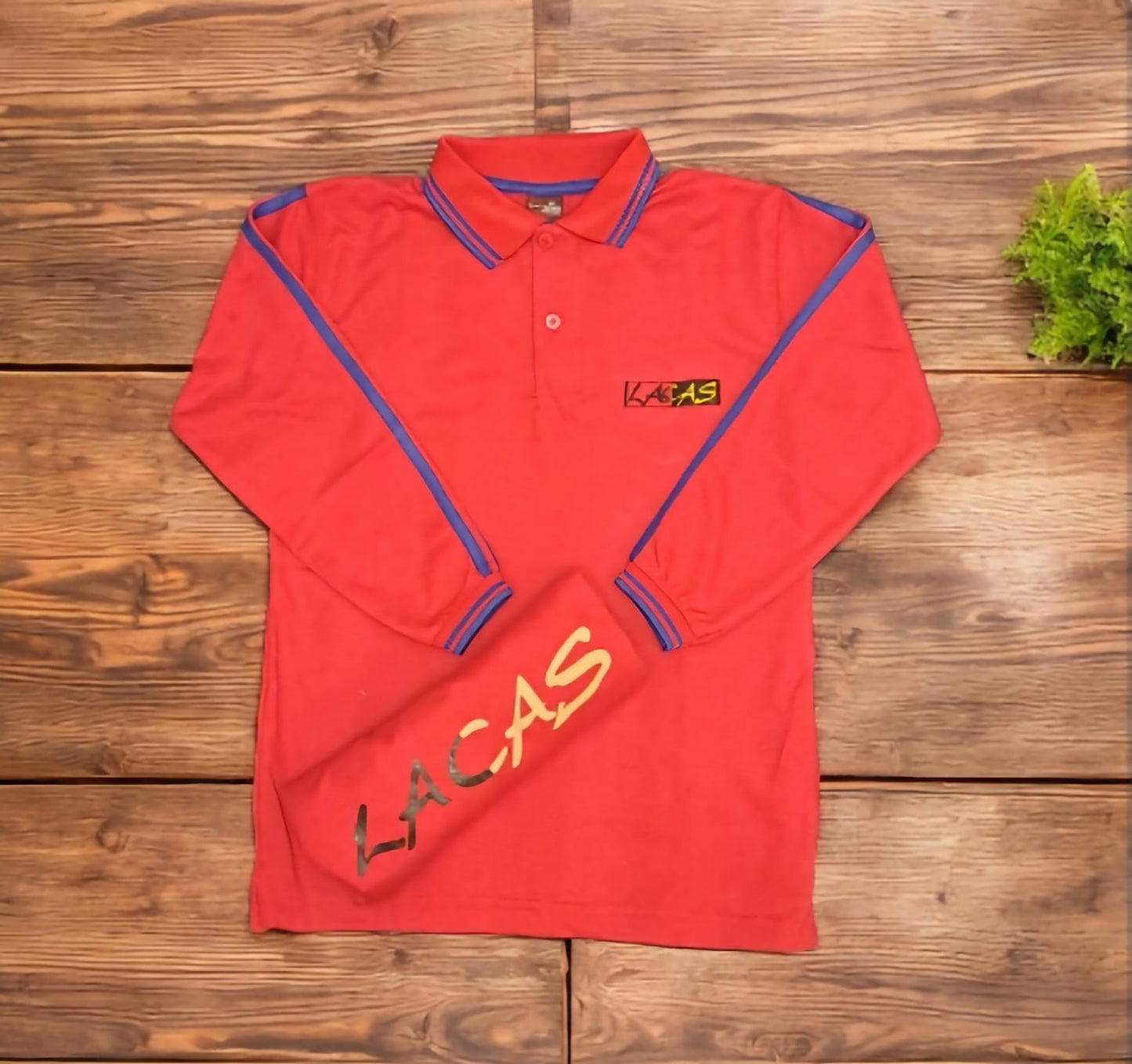 LACAS Girls & Boys Polo Sports Shirt Blue (Play Group to O Level) PSSB-004