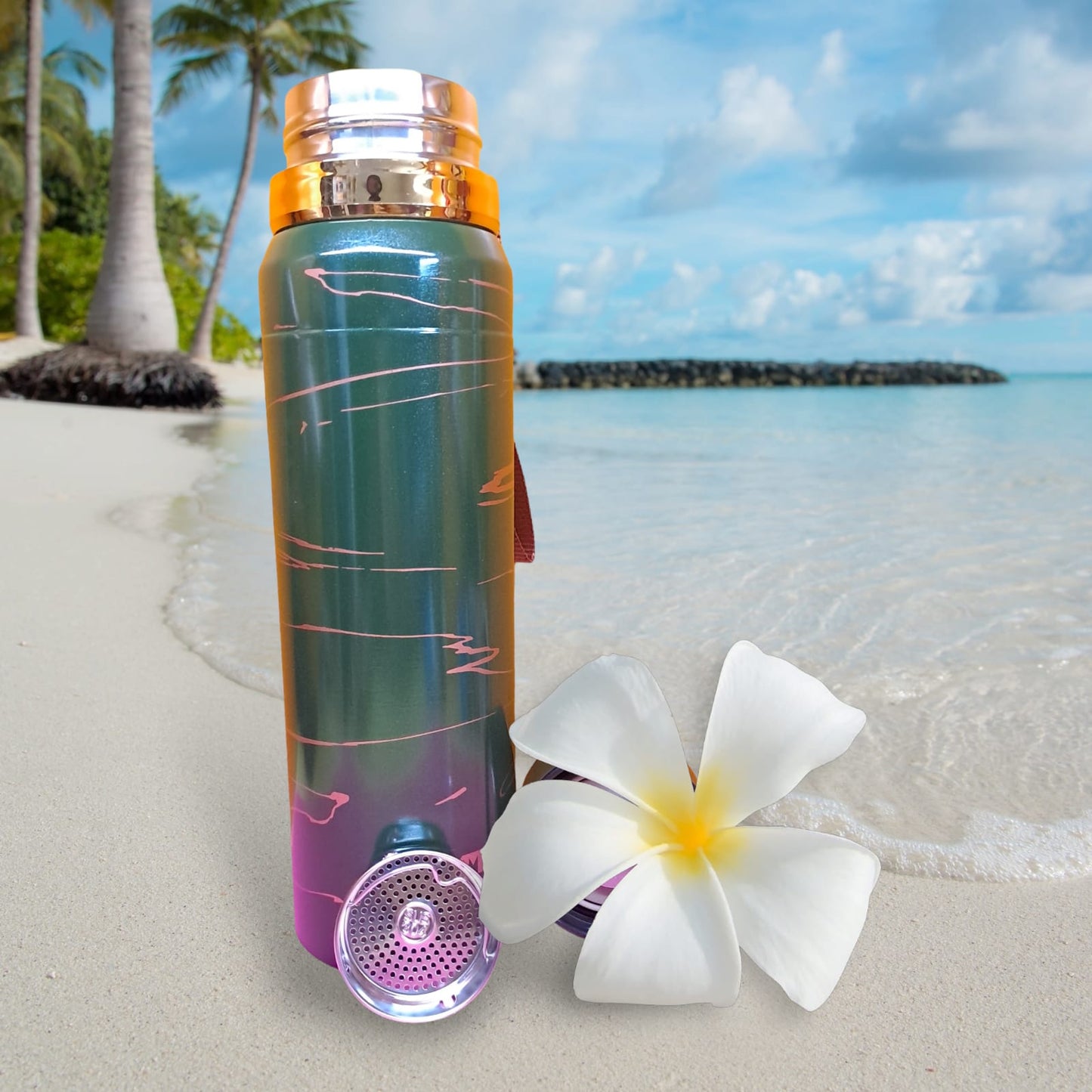 Water Bottle Metal Flask 1000ml 403