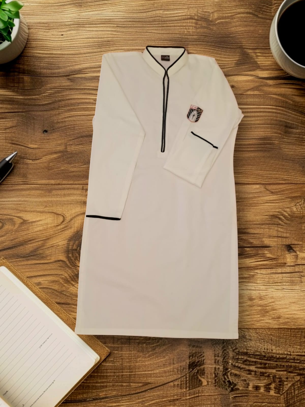 LACAS Girls Shirt Off-White (A Level) GSO-006