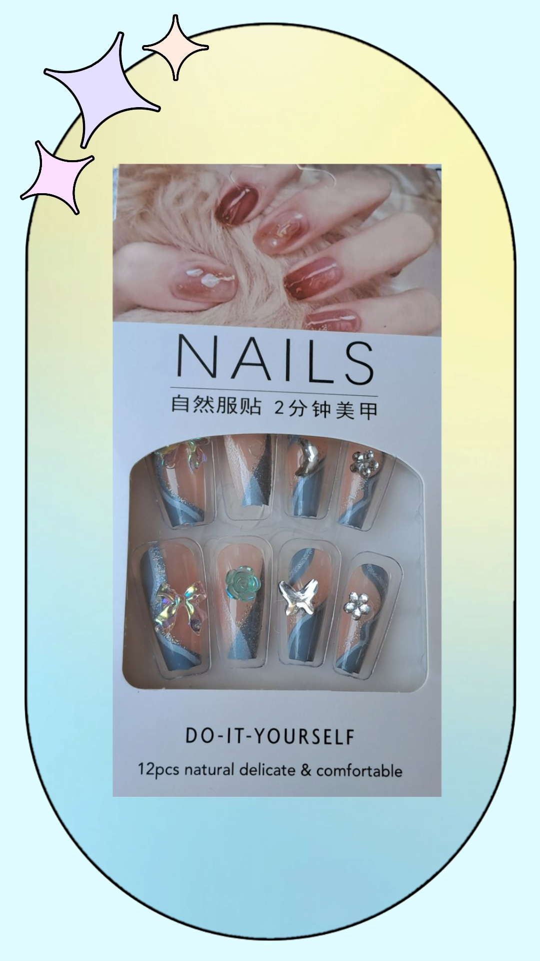 Fancy Acrylic Nails-002