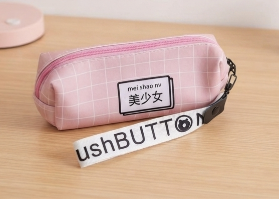 Pencil Pouch with Attractive Color 015