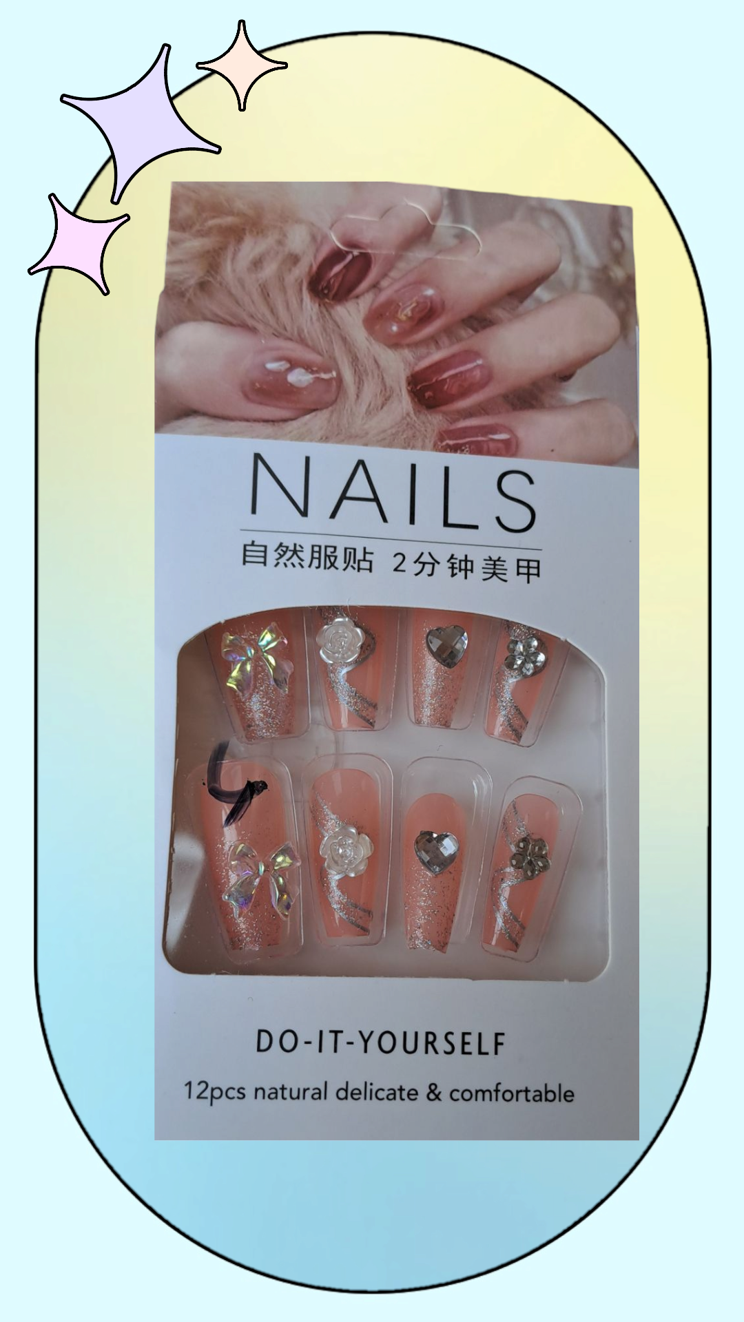 Fancy Acrylic Nails-003