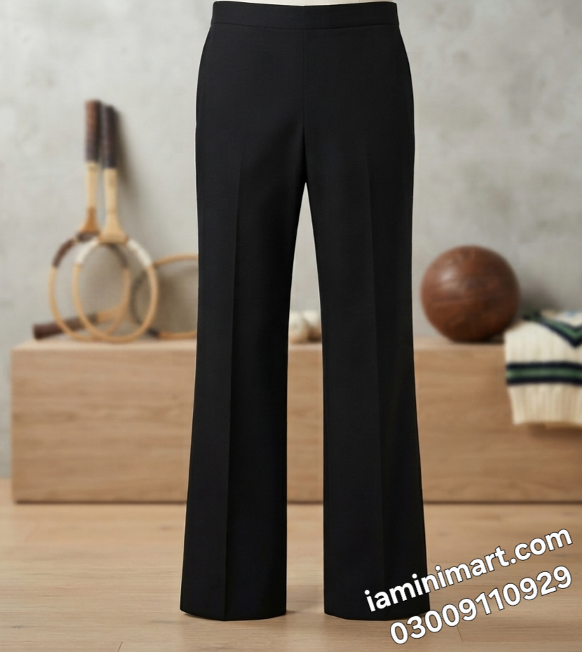 LACAS Girls Trouser Black (A Level) GTB-006