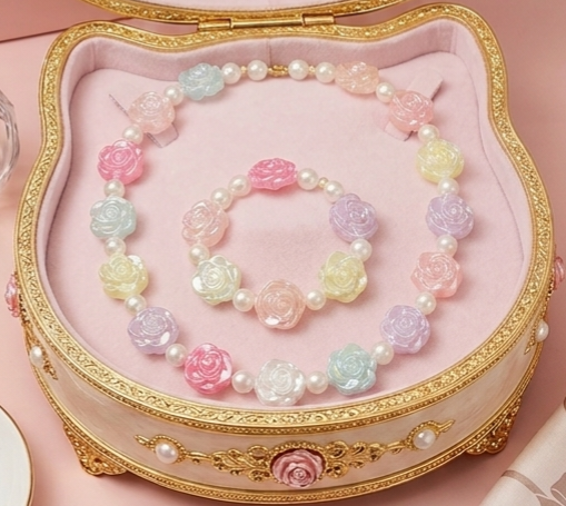 Combo Pearl Set (Necklace, Bracelet) CPS-007