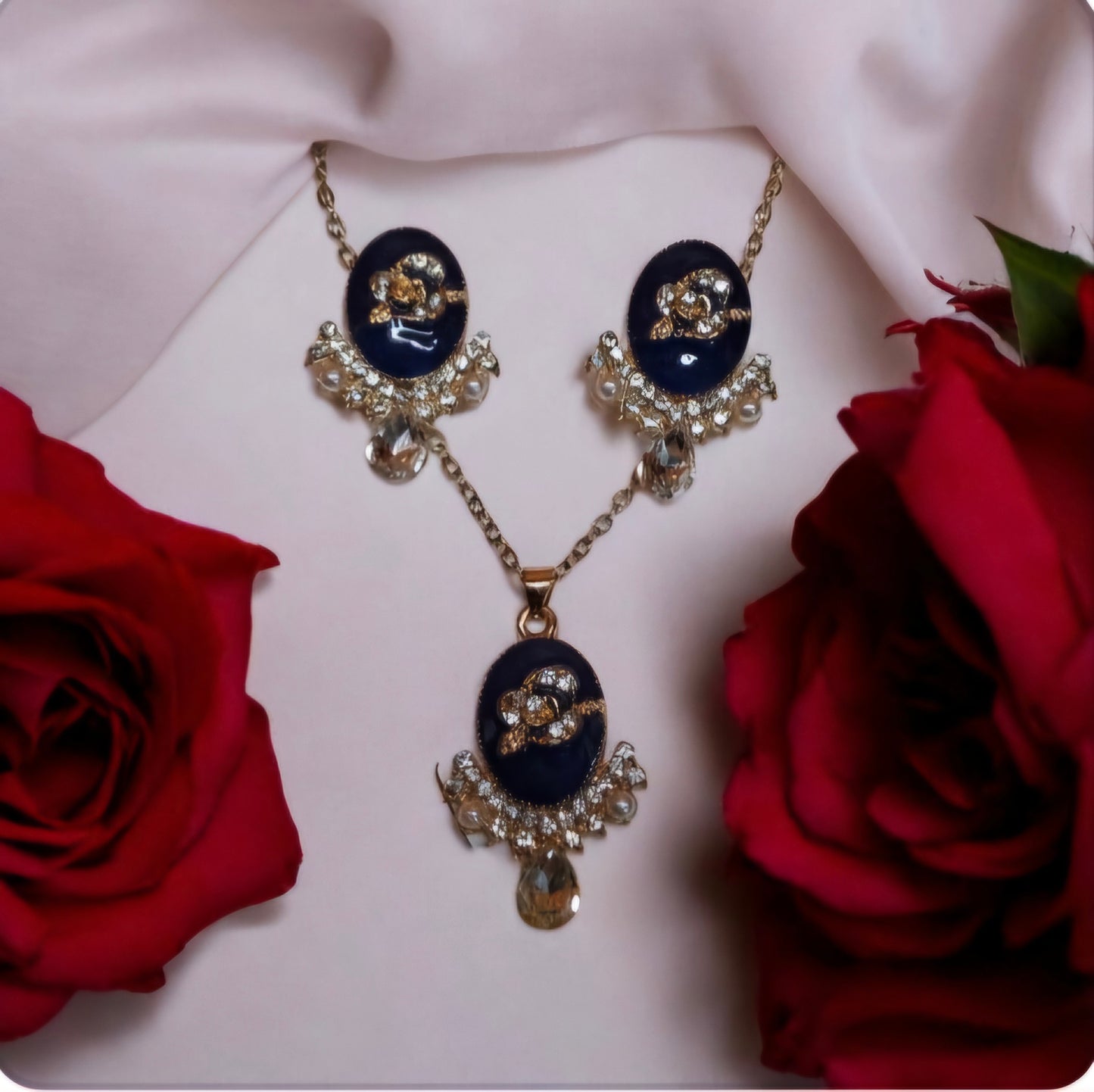 Combo Set (Necklace, Earrings) CS-020