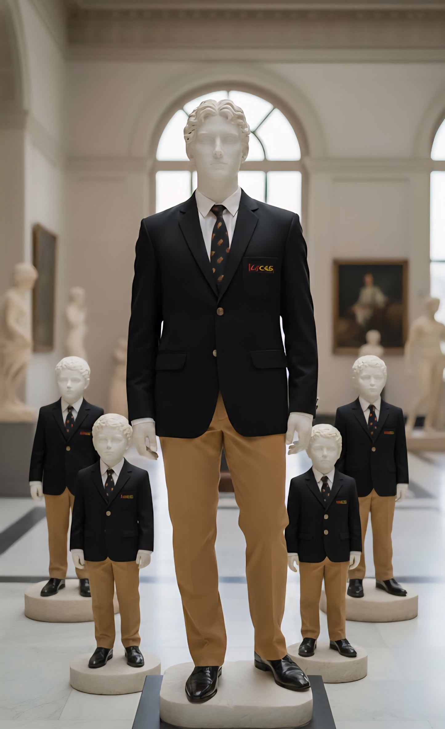 LACAS Girls & Boys Black Blazer Winter (Grade 1 to A Level) BBW-008