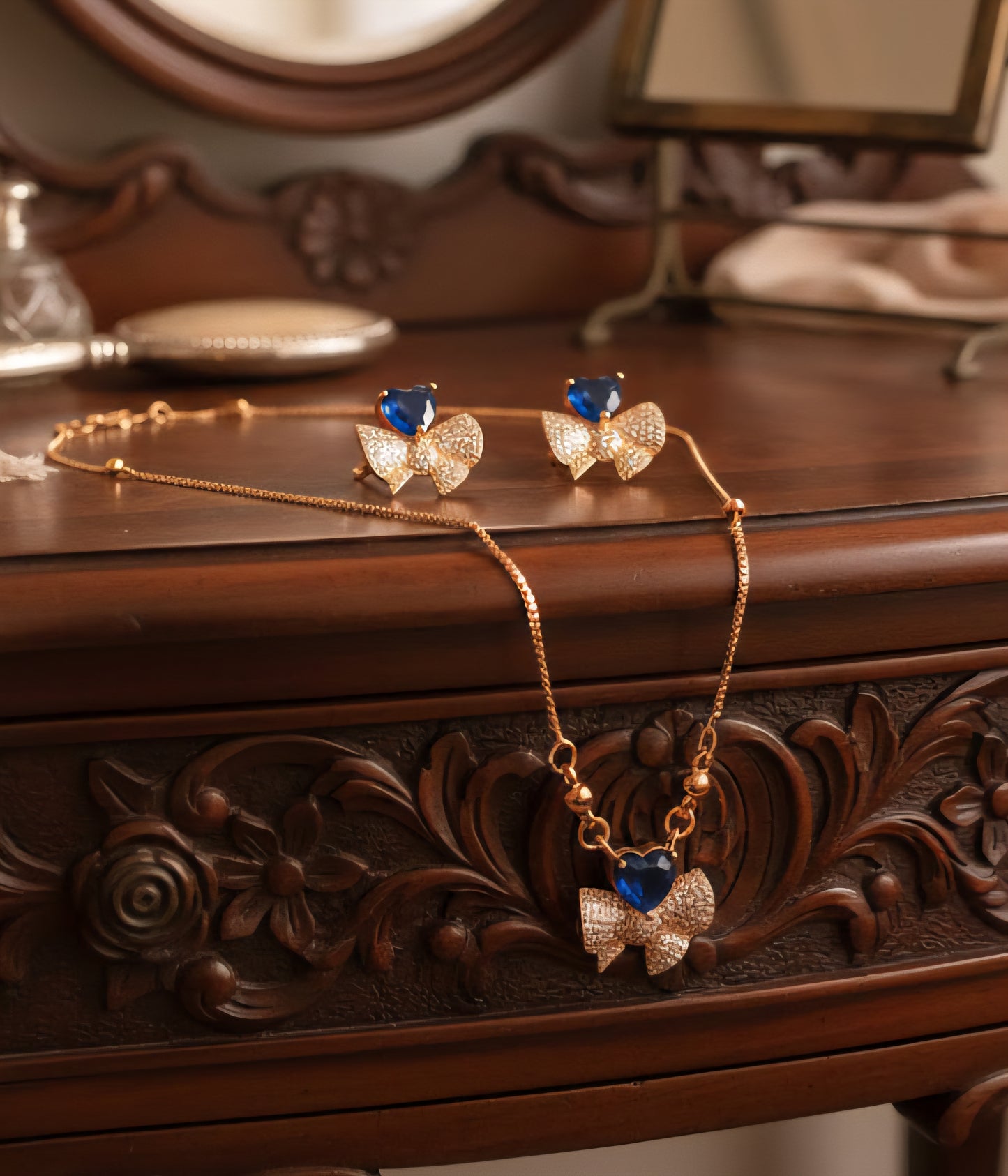 Combo Set (Necklace, Earrings) CS-003