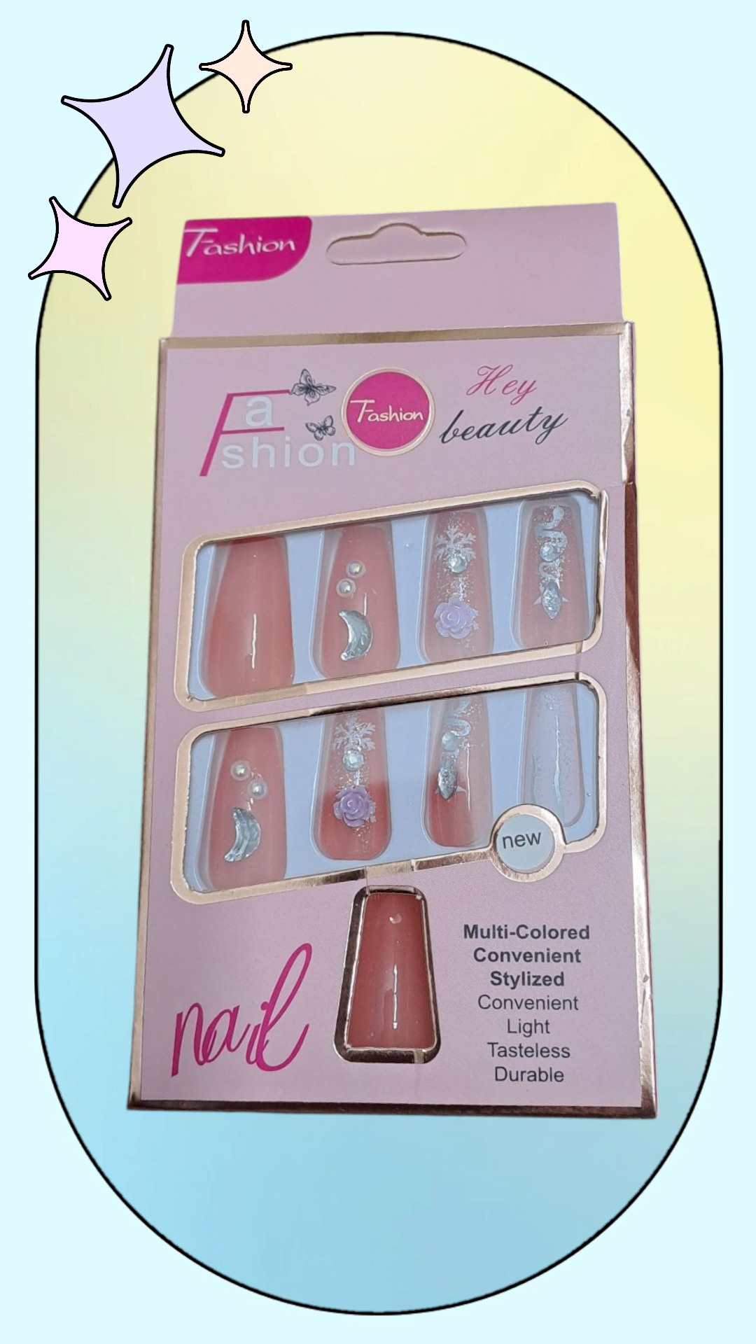 Fancy Acrylic Nails-020