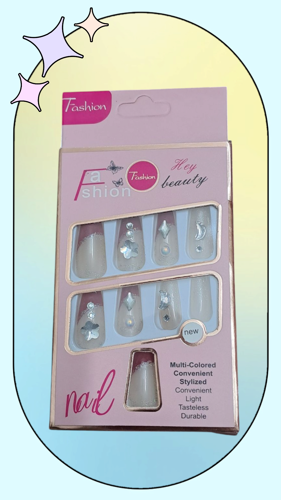 Fancy Acrylic Nails-019