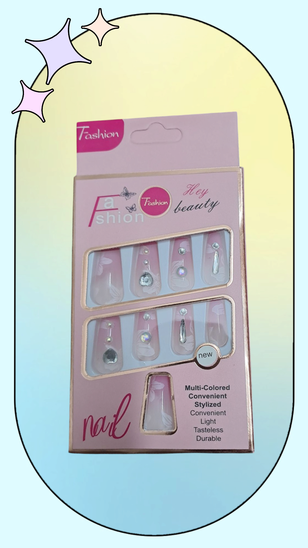 Fancy Acrylic Nails-022