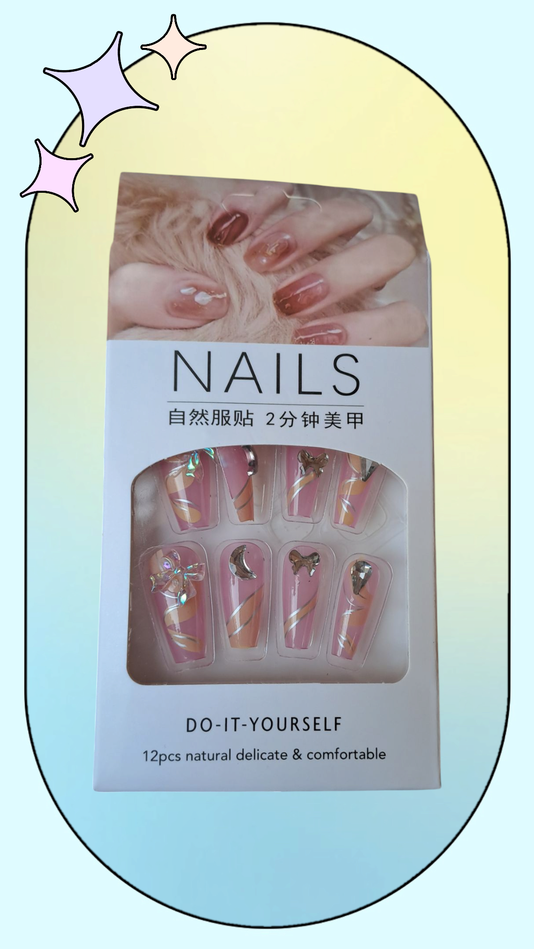 Fancy Acrylic Nails-005