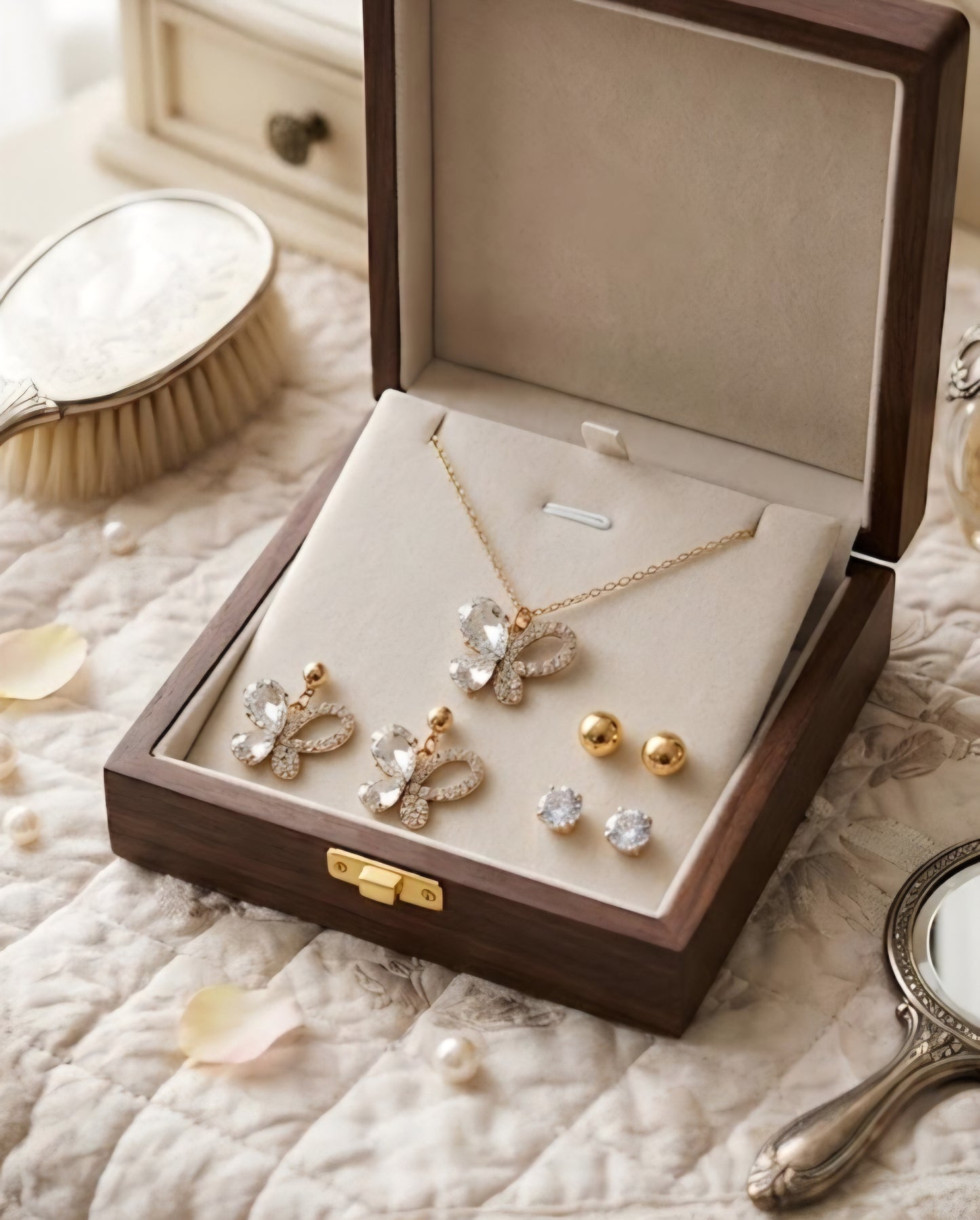 Combo Set (Necklace, Earrings) CS-016