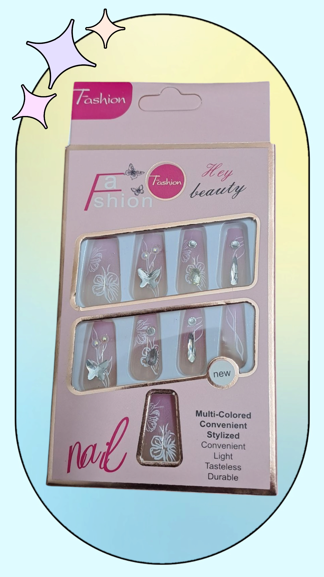 Fancy Acrylic Nails-018