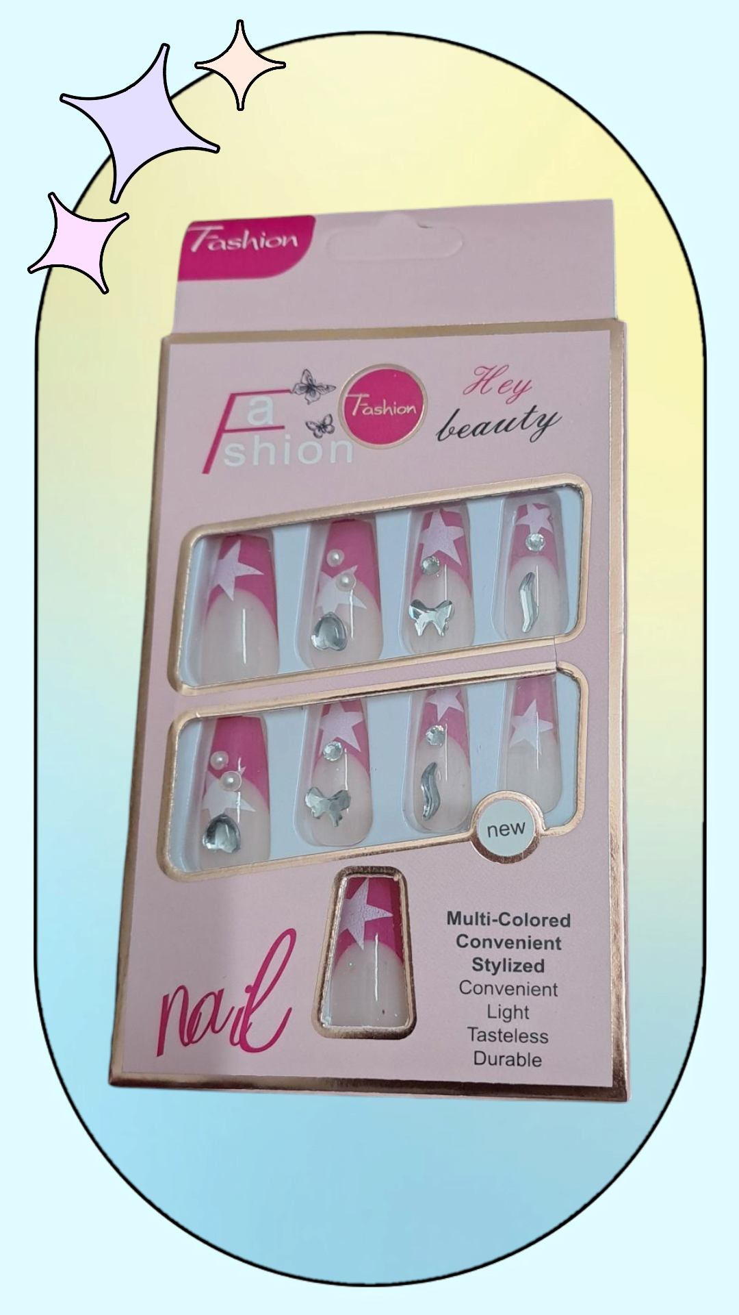 Fancy Acrylic Nails-024