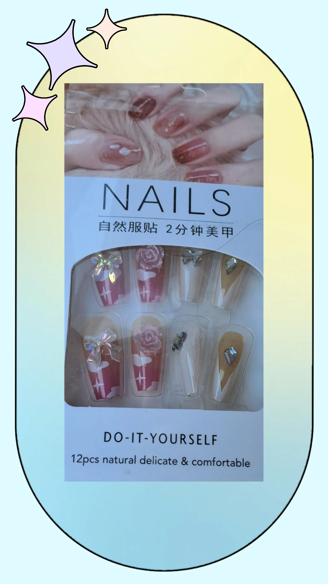 Fancy Acrylic Nails-008