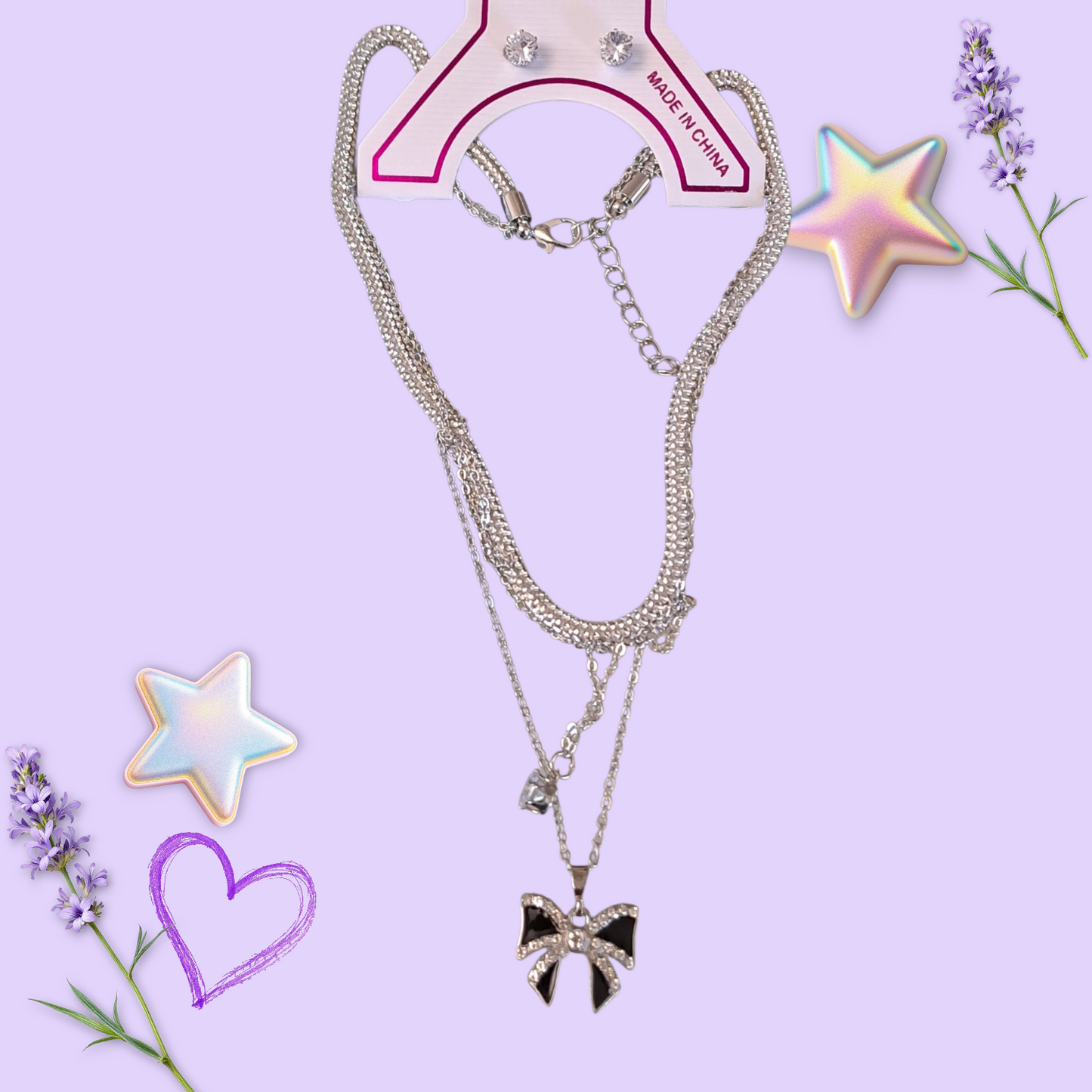 Combo Set (Necklace, Earrings) CS-011