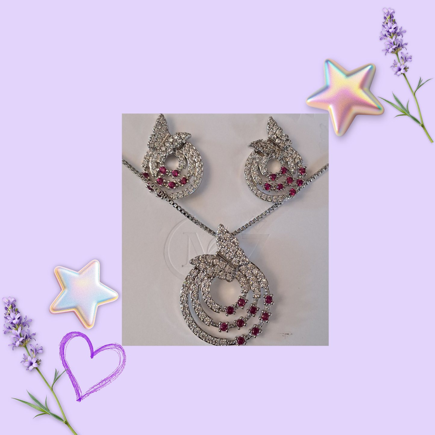 Combo Set (Necklace, Earrings) CS-002