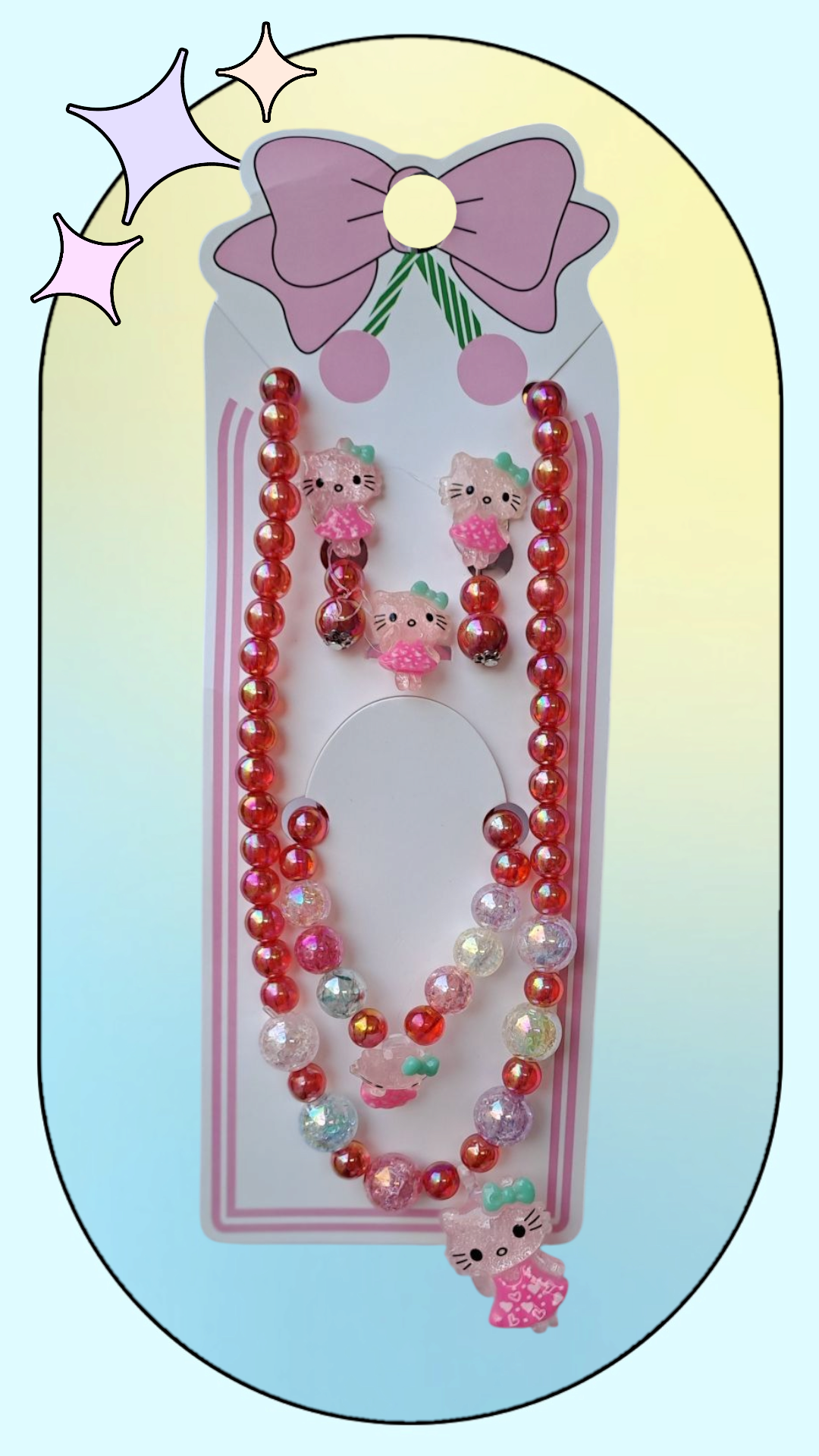 Combo Pearl Set (Necklace, Earrings, Ring, Bracelet) CPS-002