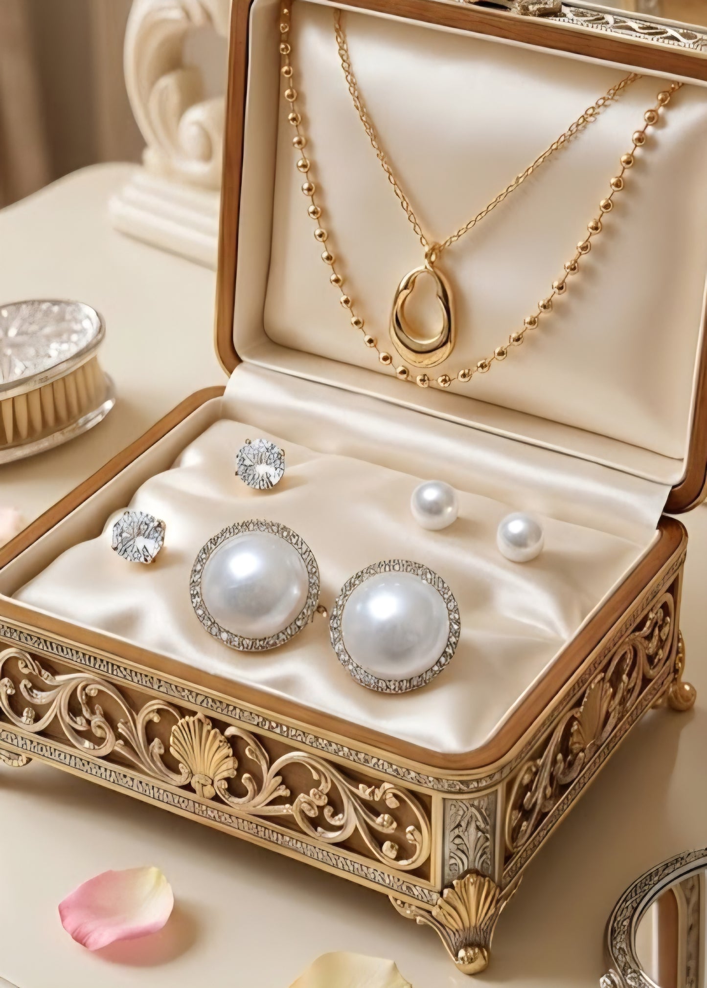 Combo Set (Necklace, Earrings) CS-014