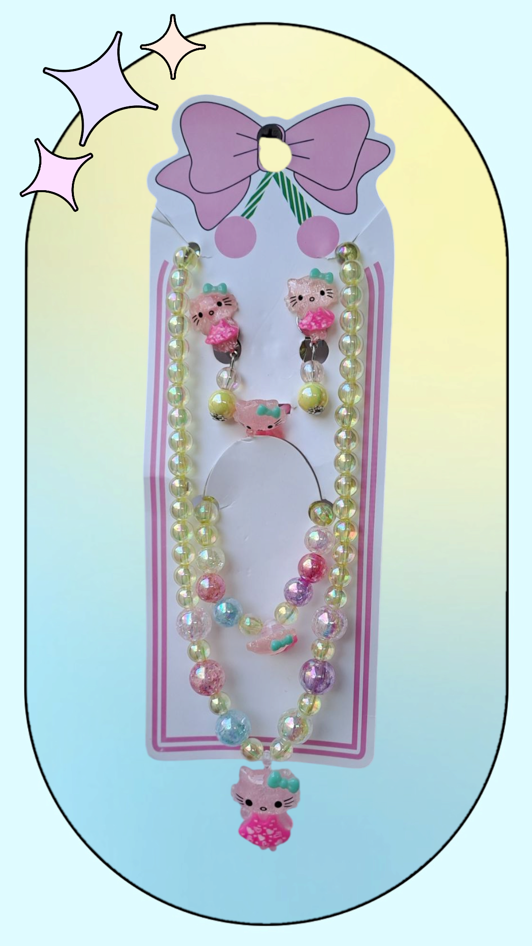 Combo Pearl Set (Necklace, Earrings, Ring, Bracelet) CPS-001