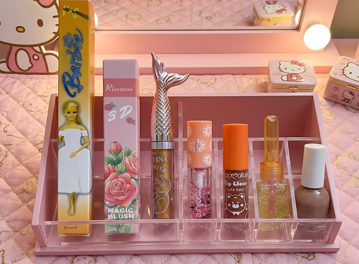Gift Hamper (Lip Balms, Bodyspray,Nailpaint,Liquid blush) GH-0013