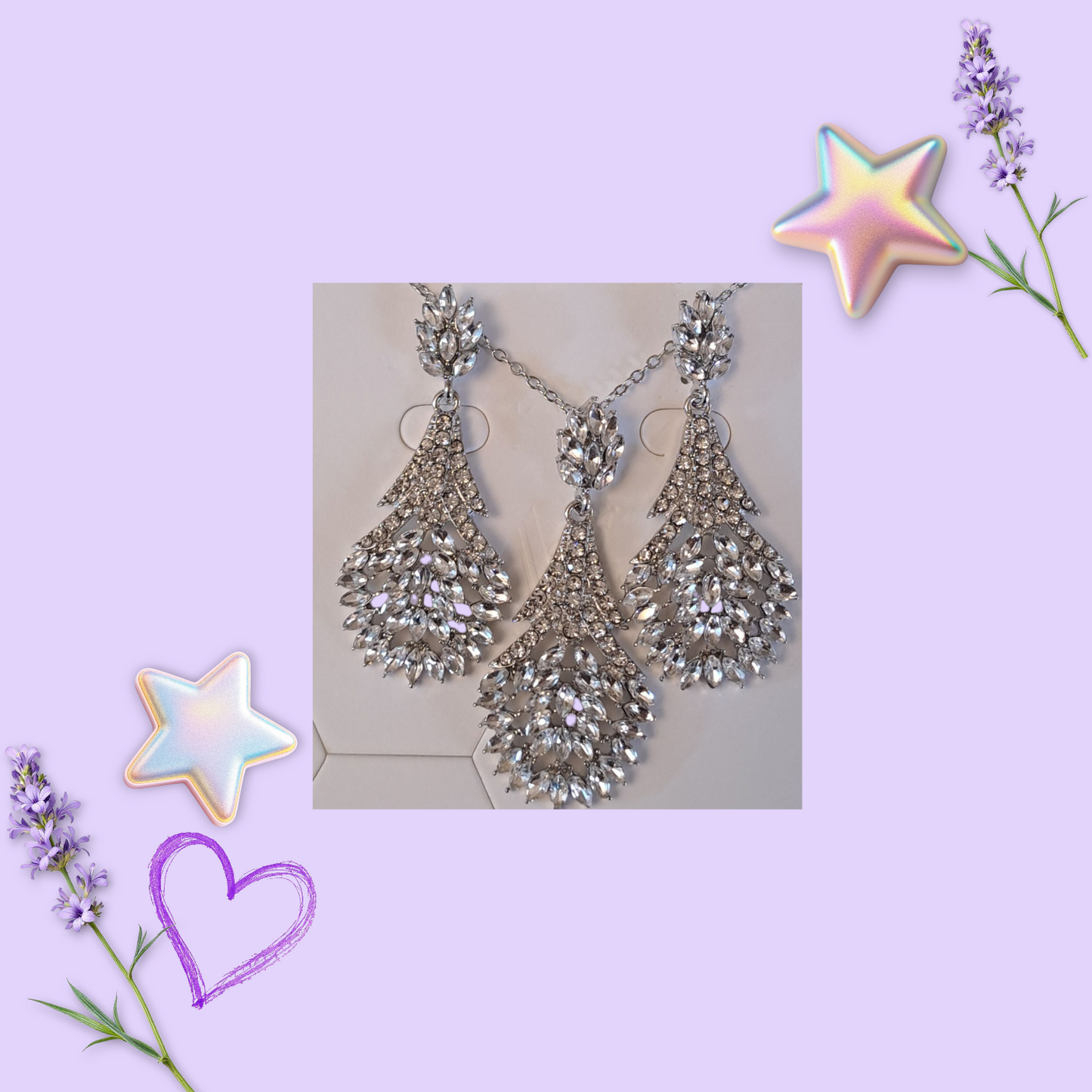 Combo Set (Necklace, Earrings) CS-003