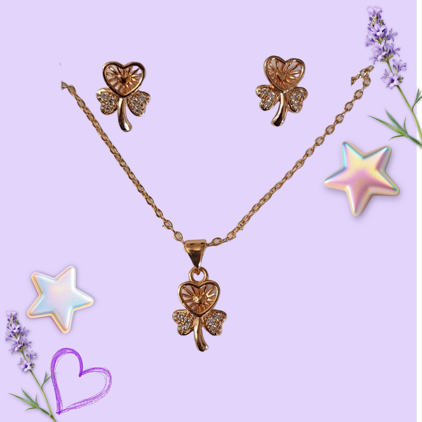 Combo Set (Necklace, Earrings) CS-009