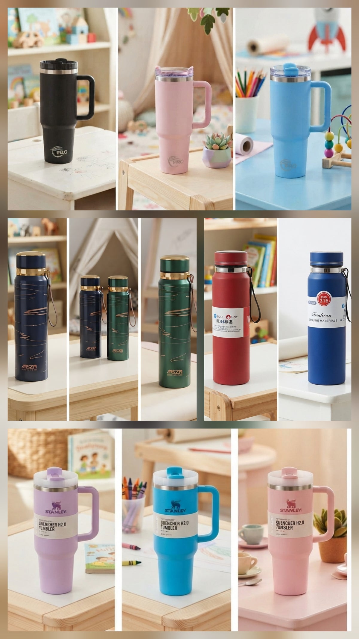 Water Bottles & Lunch Boxes