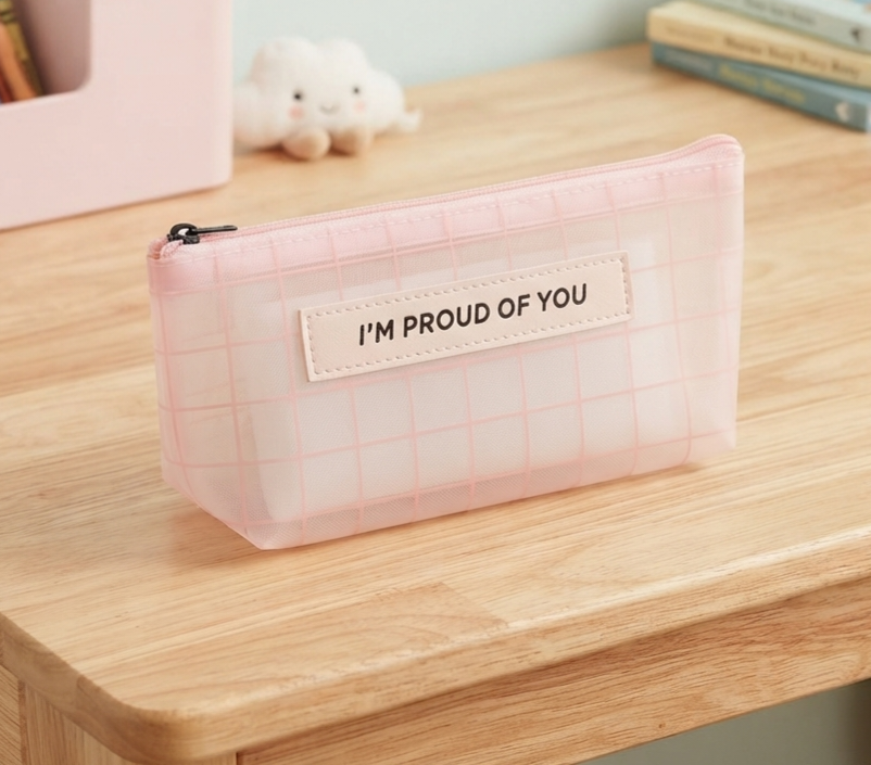 Pencil Pouch with Attractive Color 014
