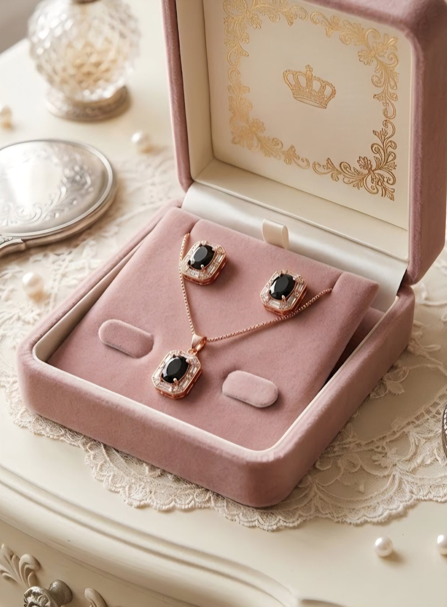 Combo Set (Necklace, Earrings) CS-000