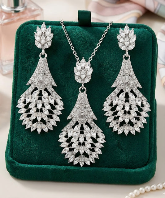 Combo Set (Necklace, Earrings) CS-007