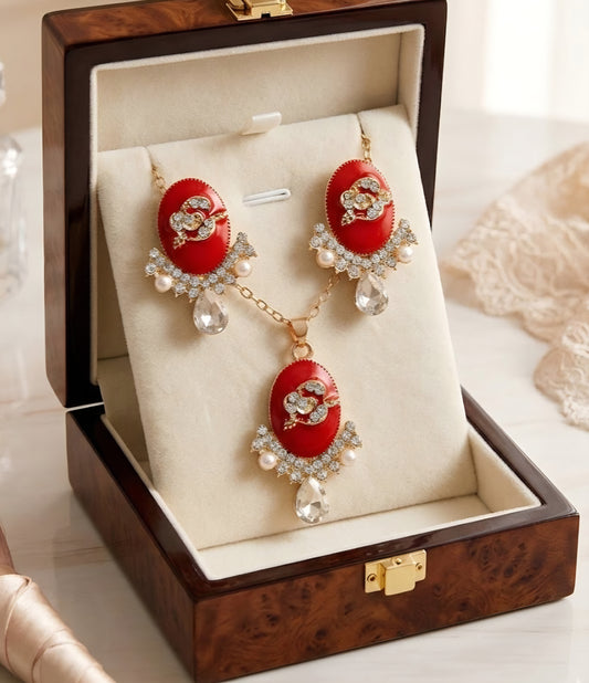 Combo Set (Necklace, Earrings) CS-018