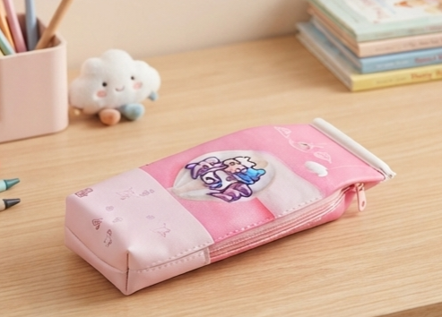 Pencil Pouch with Attractive Unicorn Character 101
