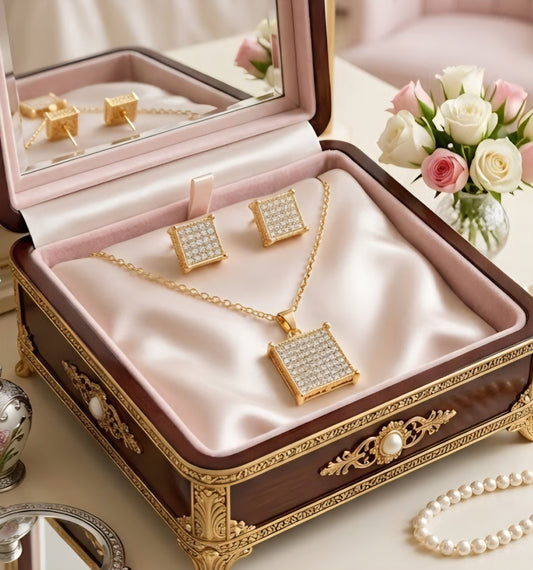 Combo Set (Necklace, Earrings) CS-017