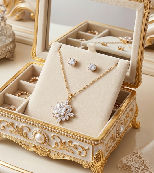 Combo Set (Necklace, Earrings) CS-023