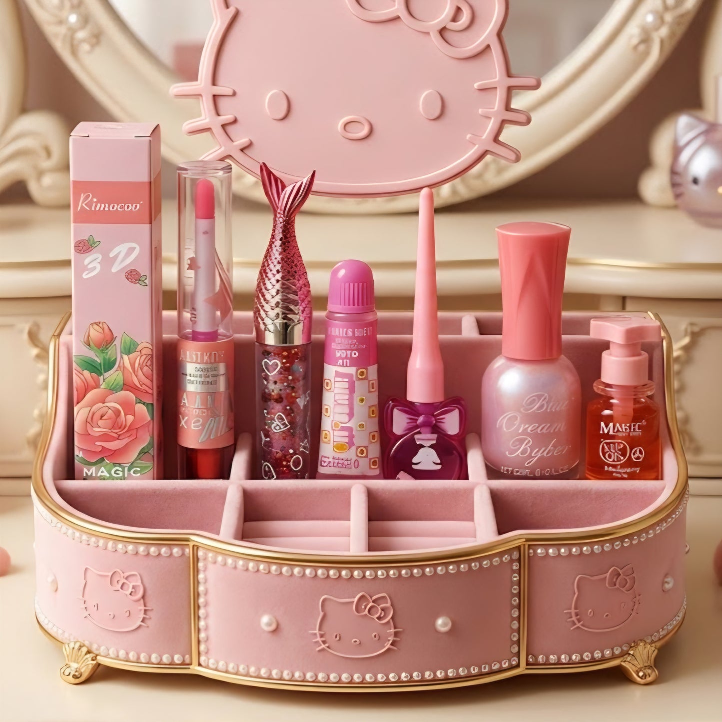 Gift Hamper (Lip Balms, Nailpaint,Liquid blush) GH-0015