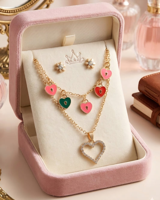 Combo Set (Necklace, Earrings) CS-012
