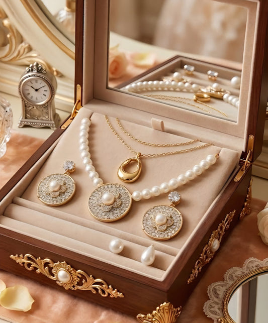 Combo Set (Necklace, Earrings) CS-015