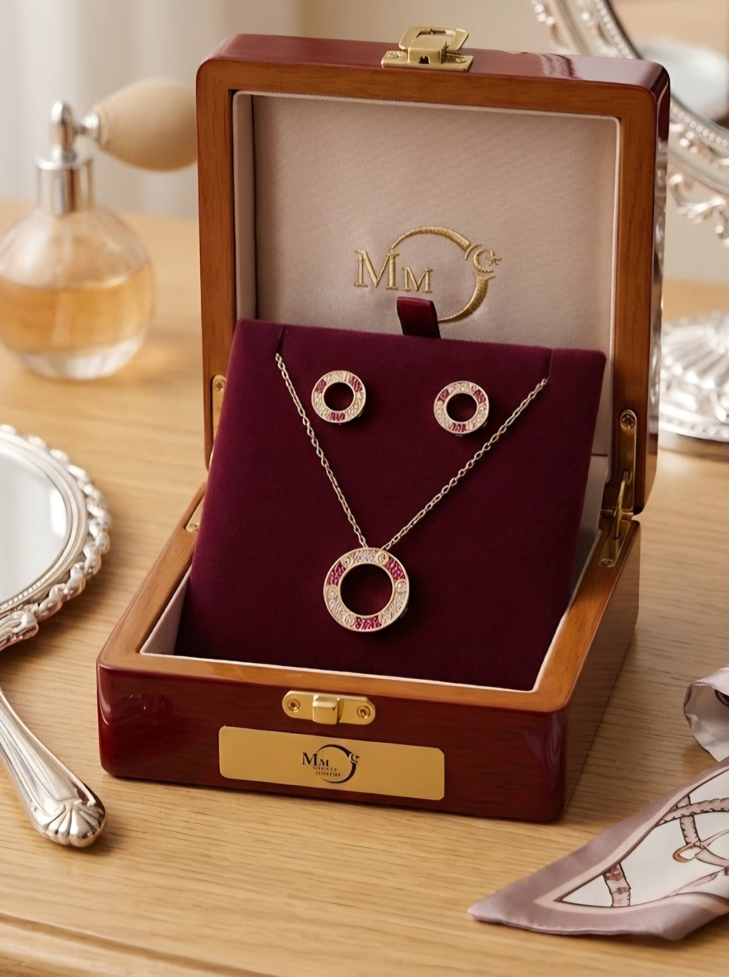 Combo Set (Necklace, Earrings) CS-006