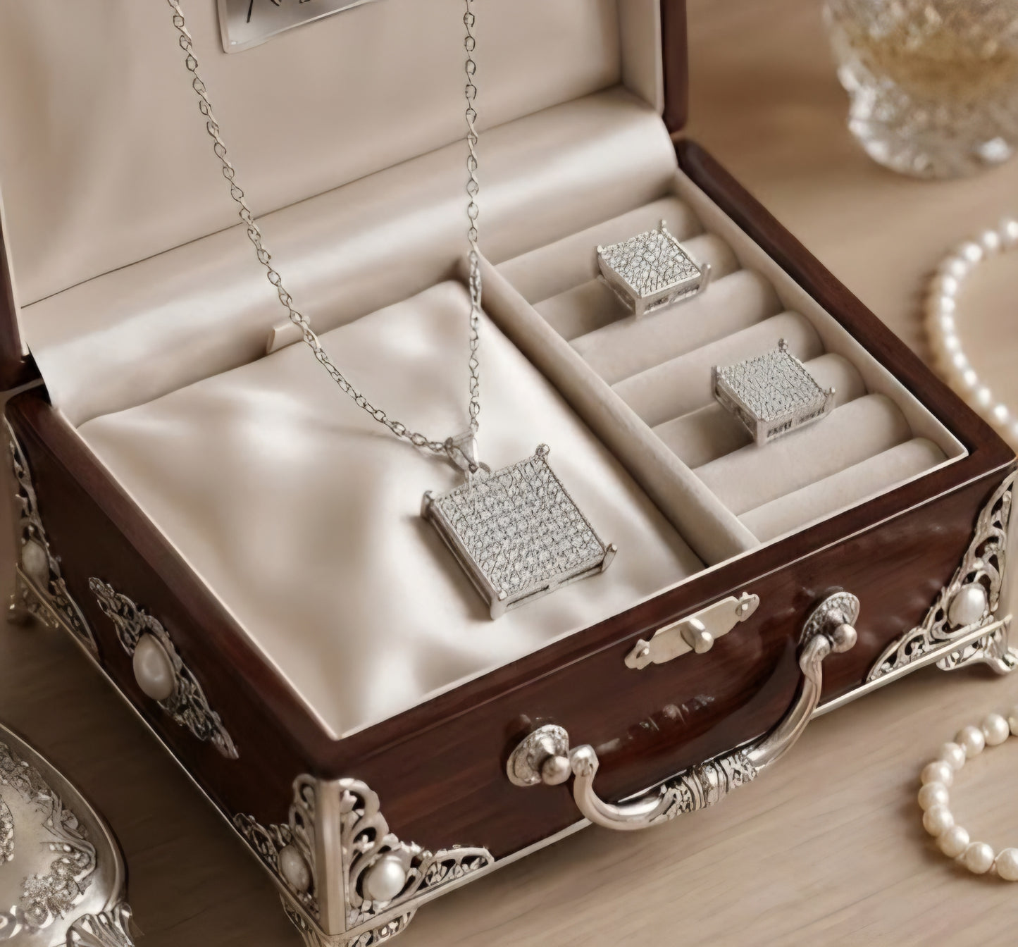 Combo Set (Necklace, Earrings) CS-021