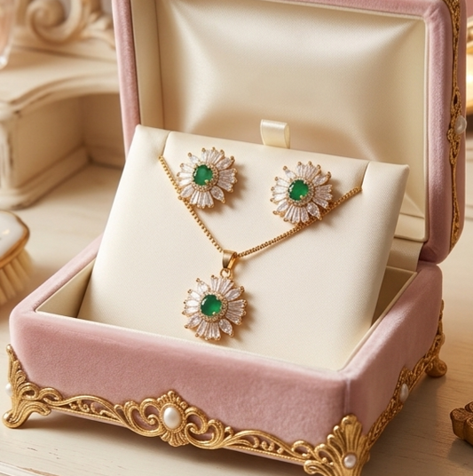 Combo Set (Necklace, Earrings) CS-005