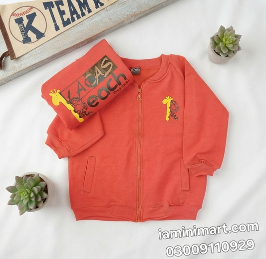 LACAS Girls & Boys Red Hoodie Winter (Play Group, Pre-reception, Reception) RHW-007