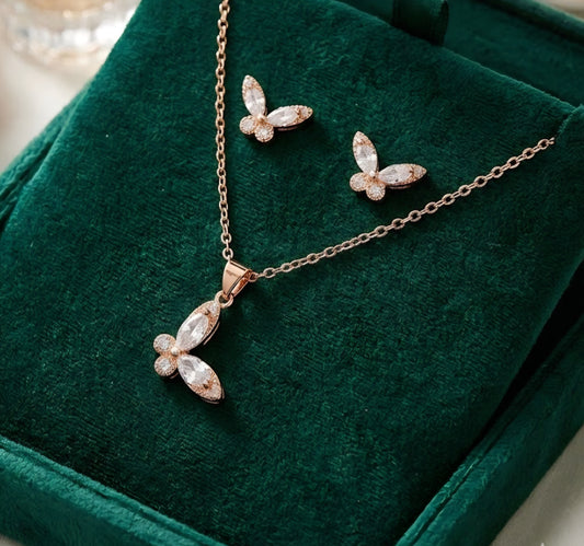 Combo Set (Necklace, Earrings) CS-008