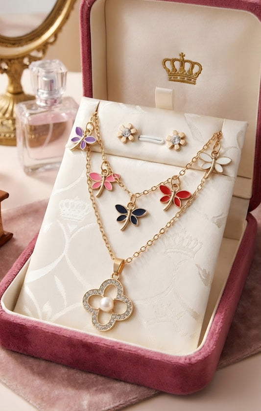 Combo Set (Necklace, Earrings) CS-013