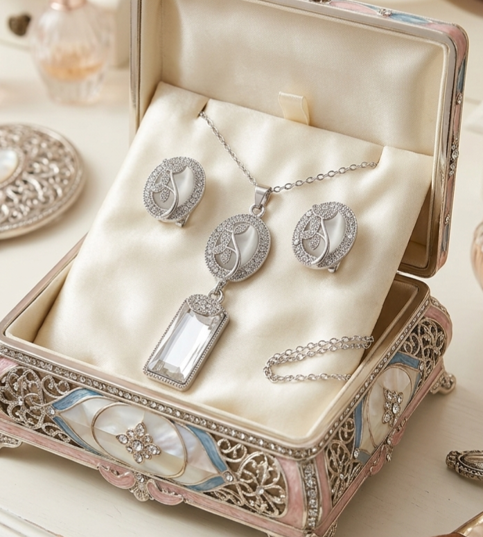 Combo Set (Necklace, Earrings) CS-020