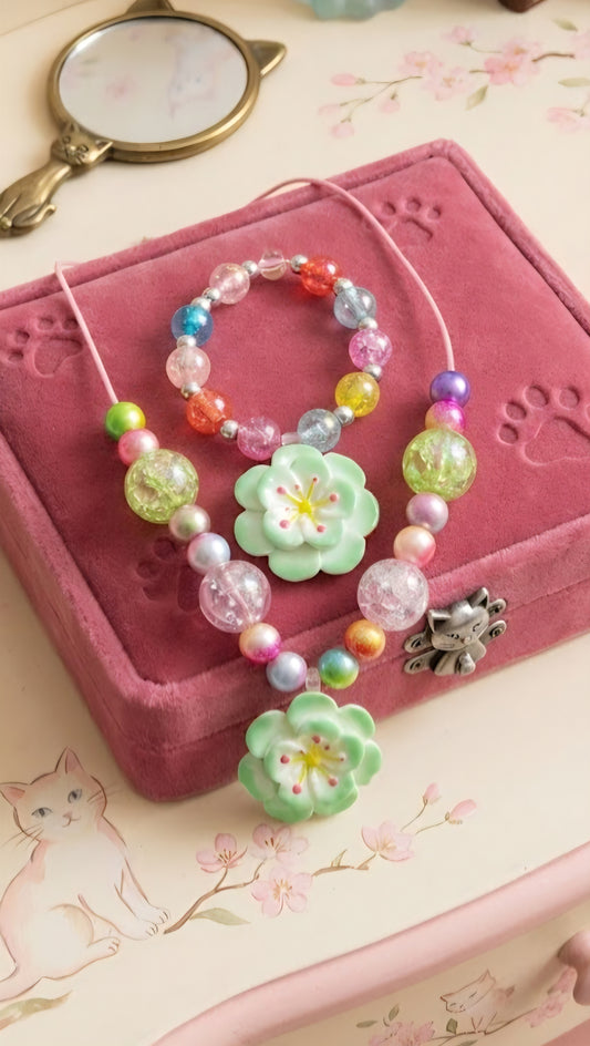 Combo Pearl Set (Necklace, Bracelet) CPS-007