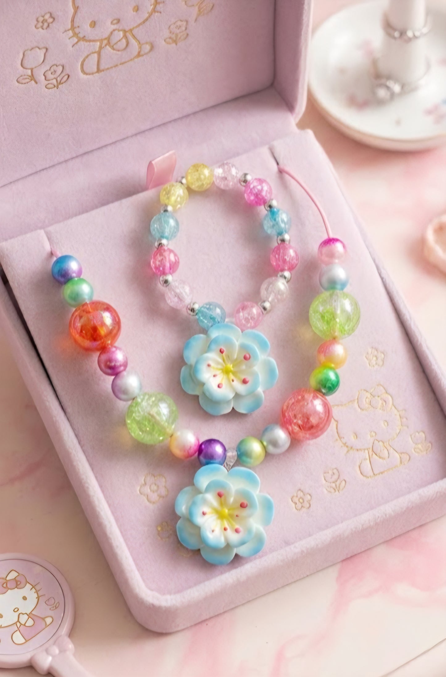 Combo Pearl Set (Necklace, Bracelet) CPS-006