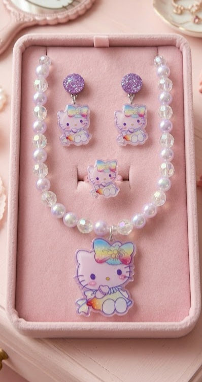 Combo Pearl Set (Necklace, Earrings, Ring) CPS-0014