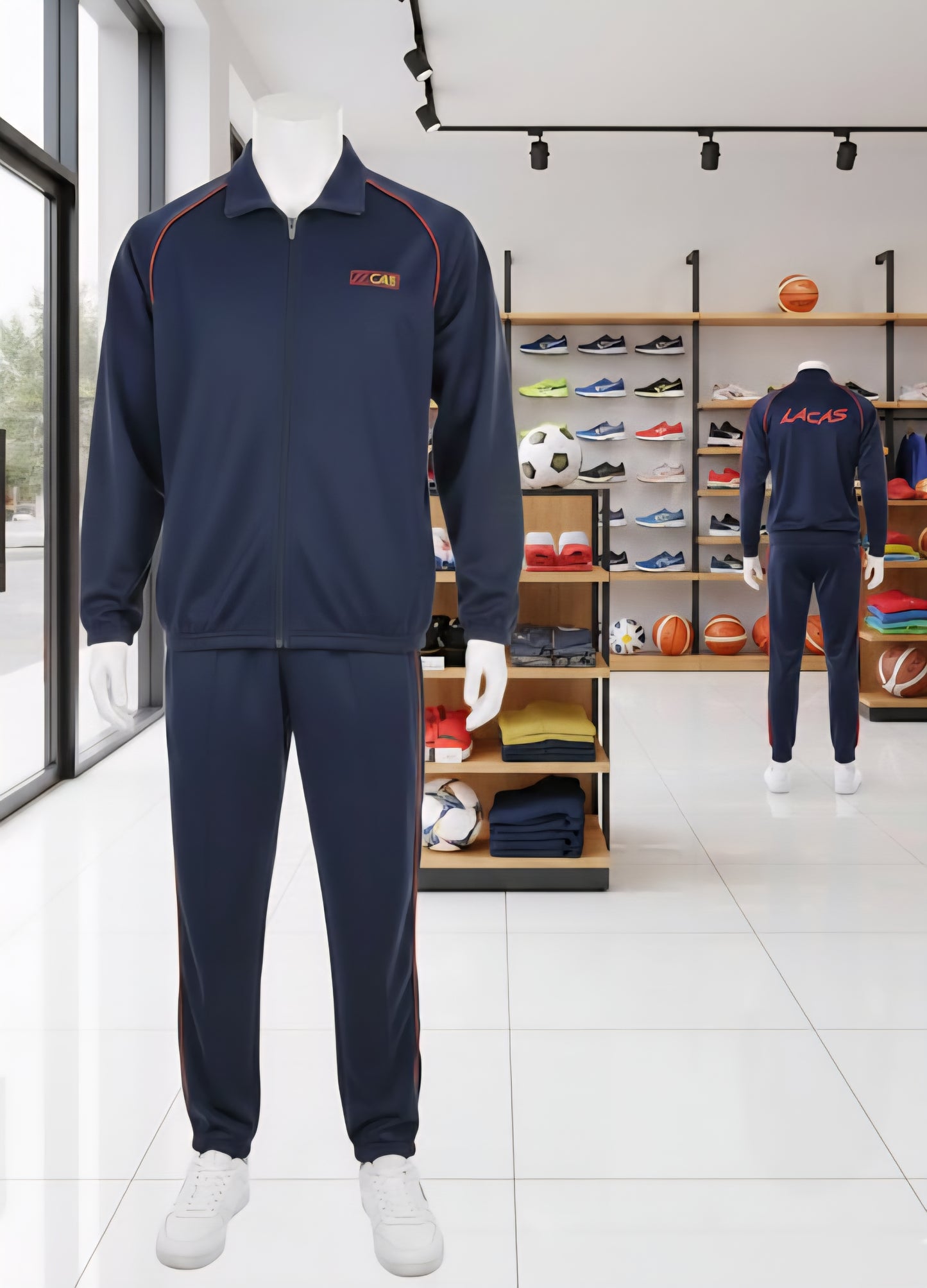 LACAS Girls & Boys Sports Tracksuit Winter (Pre reception to O Level) SW-009